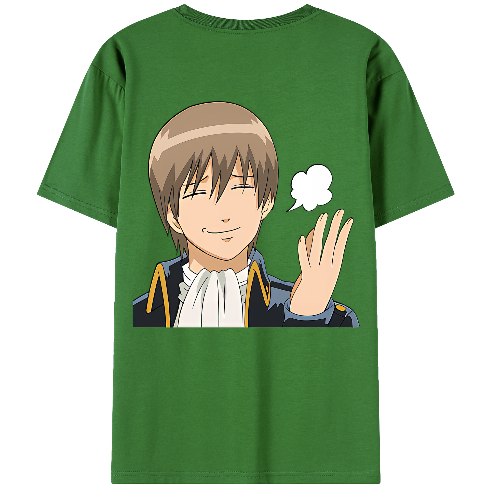 （画像用） ぎんたま 坂田銀時（さかたぎんとき） 神楽 志村新八（しむら しんぱち） GINTAMA Sakata Gintoki Kagura Shimura Shinpachi レディース半袖Tシャツ(バックプリント)